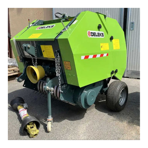 Máquina empacadora de paja de heno redonda montada en Tractor Popular, empacadora redonda, uso de envoltura de paleta, empacadora de heno redonda - Product Image 2