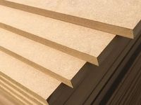 Panneau de placage en MDF E0 anti-humidité, design cannelé, pour boîte à haut-parleur, design moderne, directement de l'usine de Linyi