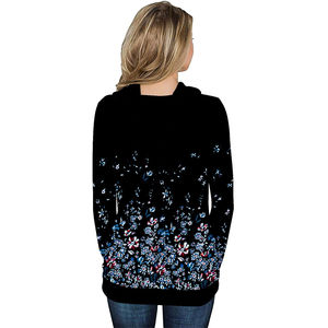 Precios Razonables, Nuevo Diseño, Sudaderas con Capucha de Sublimación para Mujer, Estilo Pullover, Servicio OEM, 100% Poliéster, Impermeable y Transpirable - Product Image 3