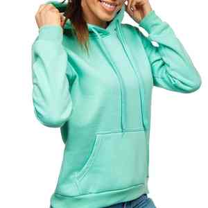 Sweat-shirts pour femmes en coton 100% tricoté de haute qualité, imprimés en couleur personnalisée, style Y2K hip-hop, respirants - Product Image 2