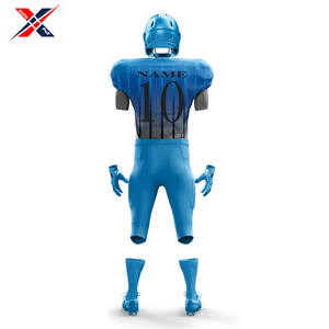 Uniforme de football américain personnalisable de haute qualité en polyester renforcé cousu pour l'équipe et les joueurs - Product Image 5