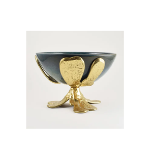 Atractivo soporte de latón de diseñador para vajilla, servidor de alimentos y aperitivos, soporte para cuenco antiguo, precio barato - Product Image 4