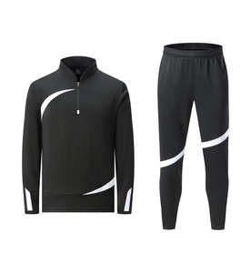 Conjunto de Sudadera con Capucha y Pantalones Deportivos para Hombre de Alta Calidad, Personalizado, con Bloques de Color, Chaqueta y Pantalones Deportivos al por Mayor, Abrigo Deportivo Combinado - Product Image 1