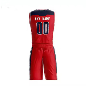 Conjunto de uniforme de baloncesto personalizado de alta calidad Diseños transpirables con precios competitivos Incluye etiquetas personalizadas - Product Image 2