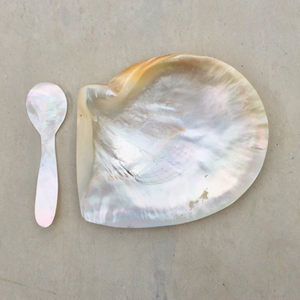 Mother of Pearl <b>Spoon</b> Set for Fine Dining Restaurants Eco-Friendly Shell Cutlery for Appetizer Presentation - Product Image 5