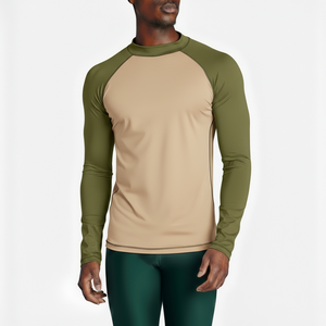 Protège-éruption Premium avec panneaux contrastés et coutures renforcées conçues pour l'entraînement MMA BJJ et les vêtements de compétition - Product Image 3