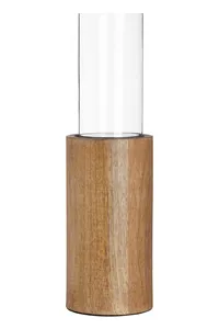 Portavelas de madera de lujo agrega un toque rústico sofisticado, acogedor y elegante a los espacios de comedor del dormitorio - Product Image 3