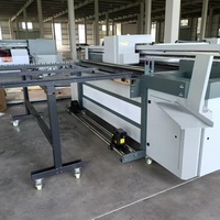 Imprimante hybride UV Bheng 1,8 m 600x2400 dpi, impression rouleau à rouleau pour étiquettes, autocollants et emballages