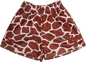 กางเกงขาสั้นตาข่ายโพลีเอสเตอร์แบบลำลองใส่สบายมีเชือกผูกเอวยางยืดน้ำหนักเบาพิมพ์ลายแบบระเหิดสำหรับ100% - Product Image 5