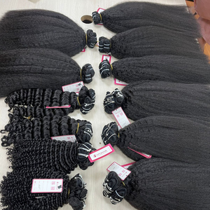 Extensions de cheveux humains brésiliens vierges 100% Remy de couleur naturelle de 6 à 28 pouces avec tissage brésilien - Product Image 4