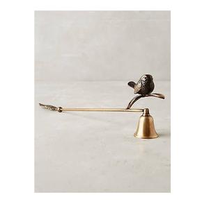 Stylish metal <b>candle</b> snuffer designed for easy <b>extinguishing</b> bringing subtle decorative charm to cozy candlelight corners - Product Image 3