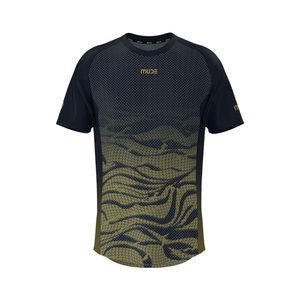T-shirt technique de course sur sentier pour homme Dune Gold - Product Image 3
