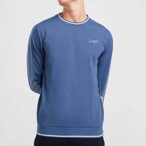Estilo de moda Ropa de invierno Manga larga Estilo casual Jersey de algodón transpirable Ajuste suelto Venta al por mayor Básicos Sudaderas para hombres 2025 - Product Image 2