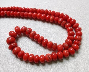 AAA+ Quality 9 5 MM Rondelle <b>Coral</b> <b>Beads</b> 16 Inches Strand Smooth <b>Beads</b> Supplies Wholesale <b>Shell</b> <b>Bone</b> & <b>Coral</b> <b>Beads</b> - Product Image 3