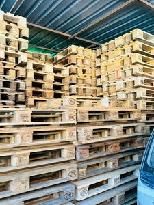 พาเลทเหล็กยูโร EPAL แบบสองหน้า ทนทาน รับน้ำหนักมาก ผลิตจากเหล็กรีไซเคิล ขนาด 1200x800 - Product Image 3