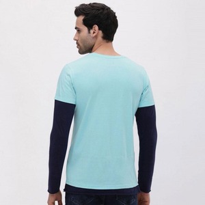 การออกแบบใหม่ขายส่งผู้ชายผ้าฝ้าย100% เสื้อยืด2022ราคาถูกที่กำหนดเองพื้นฐานธรรมดาสต็อก O คอผู้ชายเสื้อยืด - Product Image 2