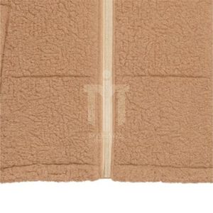 Nouvelle Collection 2026 – Gilet matelassé Teddy basique pour homme, couleur unie, style streetwear décontracté, col montant, coupe-vent, écologique, fermeture avant - Product Image 2