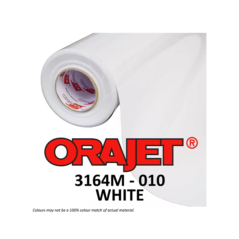 Горячая Распродажа Высококачественная мягкая пленка из ПВХ ORAJET 3164 пленка для цифровой печати-белая (010) с хорошей клейкостью