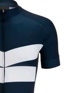 Maillot de cyclisme d'équipe OEM, haute qualité, manches courtes, chemises de vélo pour hommes, vêtements de sport respirants et à séchage rapide personnalisés - Product Image 5