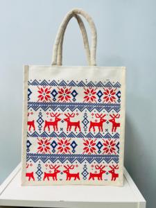 Commande en gros accepter promotionnel personnalisé écologique jute sacs-cadeaux entreprise panier sacs pour cadeaux événements promotionnels mariage - Product Image 5