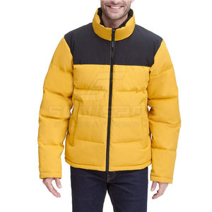 OEM Custom Men's High Street Style Winter Softshell Windbreaker Stand Collar Warm <b>Bubble</b> Jacket <b>Top</b> Selling Plus Size ODM Supply - Product Image 4