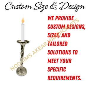 Portavelas de aluminio a granel para boda, centro de mesa al aire libre, tema costero, decoración Náutica para el hogar, ambiente turístico, decoración versátil - Product Image 5