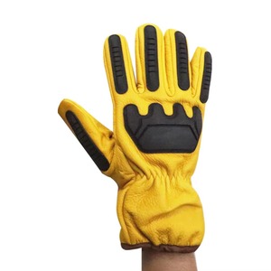 Durable Hand Work Gloves Mechanic Impact Gloves Anti <b>Vibration</b> Working Safety Gloves - Product Image 2