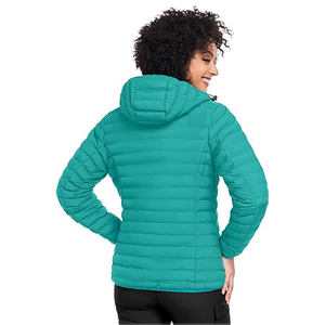 <b>Women's</b> Oversized Breathable Quilted <b>Lightweight</b> Puffer Jacket Casual Padded <b>Coat</b> Zipper Heated Wholesale Cotton <b>Coat</b> Pattern - Product Image 6