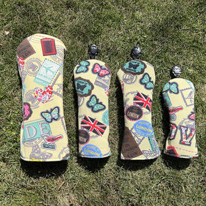 Cubierta híbrida para cabeza de palo de golf para hombre con cuero PU y forro de felpa Ajuste de cuello elástico Diseño fácil de deslizamiento - Product Image 3