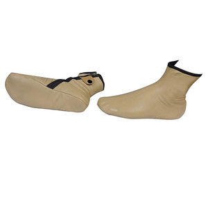 Chaussettes d'hiver pour hommes en cuir véritable, épaisses, avec fermeture éclair, respirantes, écologiques, confortables, durables, antibactériennes - Product Image 4