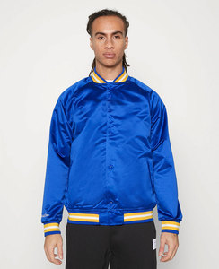 Nouveau printemps veste d'université personnalisée veste de baseball en satin brodé blouson de bombardier respirant réversible veste en satin - Product Image 1