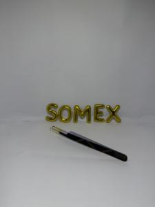 Pinzas de pestañas Premium de nuevo estilo de alta calidad, diseño antideslizante de mano, pinzas mejoradas - Product Image 2