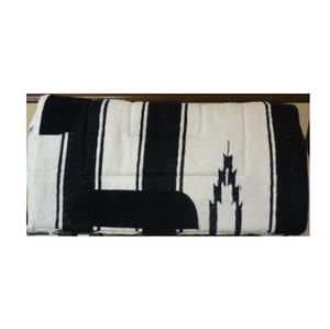 Haute qualité indien laine feutre doublure coton tapis de selle nouveau Design occidental Dressage saut équitation conceptions assorties - Product Image 2