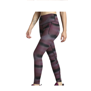 Los pantalones de yoga estampados de cintura alta para mujer más vendidos, ropa deportiva elástica sólida para gimnasio y Fitness - Product Image 4