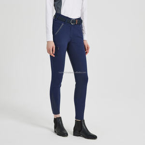 Culottes d'équitation pour femmes en gros - Logo et taille personnalisés, similicuir léger pour la compétition - Product Image 1