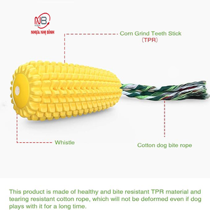 2025 écologique PU résistant aux morsures TPR arc os jouet pour animaux de compagnie pour chiens de taille moyenne saveur de boeuf mode quotidienne sac de jouet à mâcher - Product Image 3