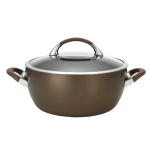 Casserole en argent Vaisselle de table Chauffe-plats avec couvercle pour la maison Hôtel Cuisine Restauration-pour servir des casseroles - Product Image 4