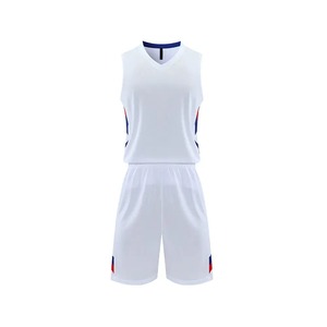 Maillot d'uniforme de basket-ball antibactérien respirant de couleur personnalisée, vêtements de sport de grande taille, ensembles d'uniformes OEM - Product Image 3