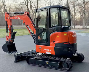 Mini pelle sur chenilles la plus vendue 18KW 3 tonnes U35-4 Kubota Excavator Engine Bearing Pump Digging Machine maintenant disponible à la vente - Product Image 6