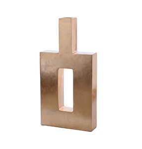 Jarrón de Aluminio Hecho a Mano por un Fabricante de Confianza, Diseño Tradicional, Acabado Metálico Plateado, Centro de Mesa para Bodas - Product Image 5