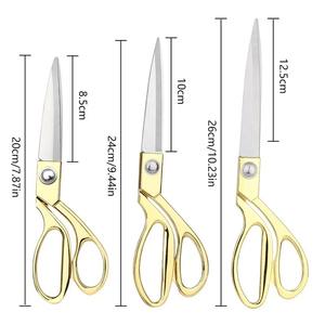 Tijeras de Tela Hechas a Mano de Estilo Europeo Retro Clásico, de Acero Inoxidable, para Sastre, con Hilo, Afiladas, Duraderas, Rectas, Bordadas con Unicornio - Product Image 5