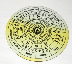 Vastu Star Radiance Board, piedra preciosa de ágata tallada en amarillo y blanco, estilo Feng Shui, decoración del hogar - Product Image 1