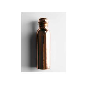 Botella de cobre puro duradera y ligera con diseño ecológico para agua potable limpia y saludable con beneficios naturales - Product Image 5