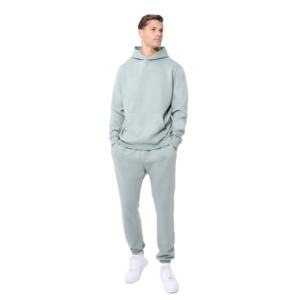 Chándal en blanco de algodón y poliéster liso de gran tamaño personalizado para invierno, jersey para hombre, chándal unisex de talla grande para hombre - Product Image 1