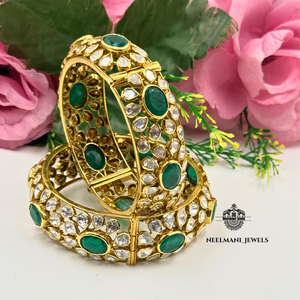 Polki Moissanite <b>Bracelet</b> and Bangle Elegant Fine Jewelry Collection - Product Image 1