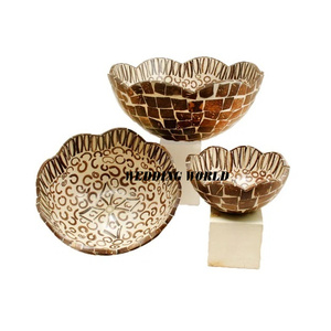 Cuenco de acero inoxidable para chocolate con soporte, cuenco dulce hecho a mano de excelente calidad, cuenco de Metal decorativo para boda - Product Image 3