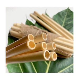 Paille de bambou fabriquée au Vietnam: paille de bambou naturelle, adaptée à un usage domestique durable et aux pailles de bambou non toxiques. - Product Image 4