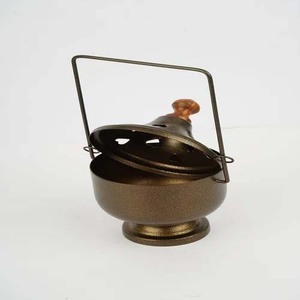 Impresionante calidad, recién llegado, soporte de incienso de Metal de hierro, mango de madera, quemador de incienso, quemador de aceite de fragancia de aire para decoración del hogar - Product Image 6