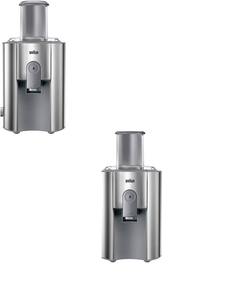 เครื่องสกัดน้ำผลไม้ไฟฟ้า Braun J700 ความจุ 1.25 ลิตร กำลังไฟ 900 วัตต์ สีดำ เครื่องสกัดน้ำผลไม้ทรงพลัง อุปกรณ์ครัว จำหน่ายจำนวนมาก - Product Image 1