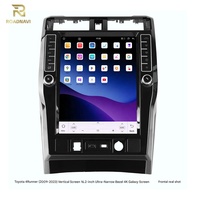 Reproductor Multimedia para Automóvil con Pantalla Táctil Android 13 de 16.2'' y Cámara de Reversa con DSP para 4Runner 2009-2023 (Entretenimiento para Asientos Traseros)